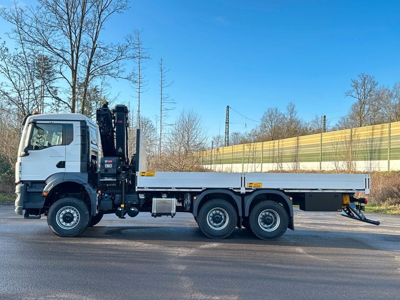 MAN TGS 33.440 6x6 Kran HIAB 228-6 - Pritsche LKW, Autokran: das Bild 5 MAN TGS 33.440 6x6 Kran HIAB 228-6 - Pritsche LKW, Autokran: das Bild 5