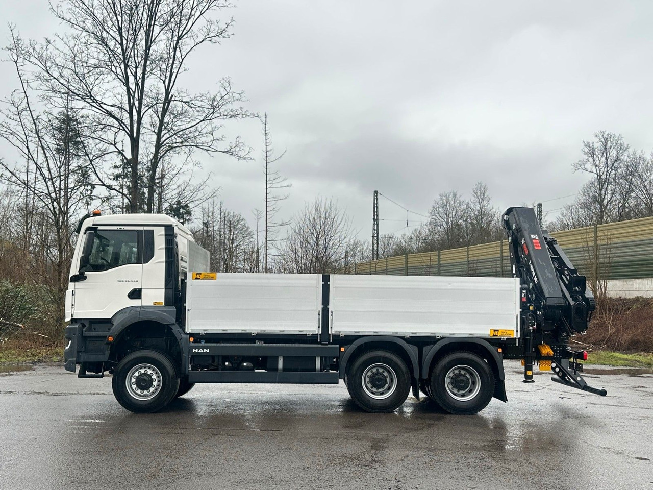 MAN TGS 33.440 6x6 Kran HIAB X-HiPro 302 E 6 - Pritsche LKW, Autokran: das Bild 4 MAN TGS 33.440 6x6 Kran HIAB X-HiPro 302 E 6 - Pritsche LKW, Autokran: das Bild 4