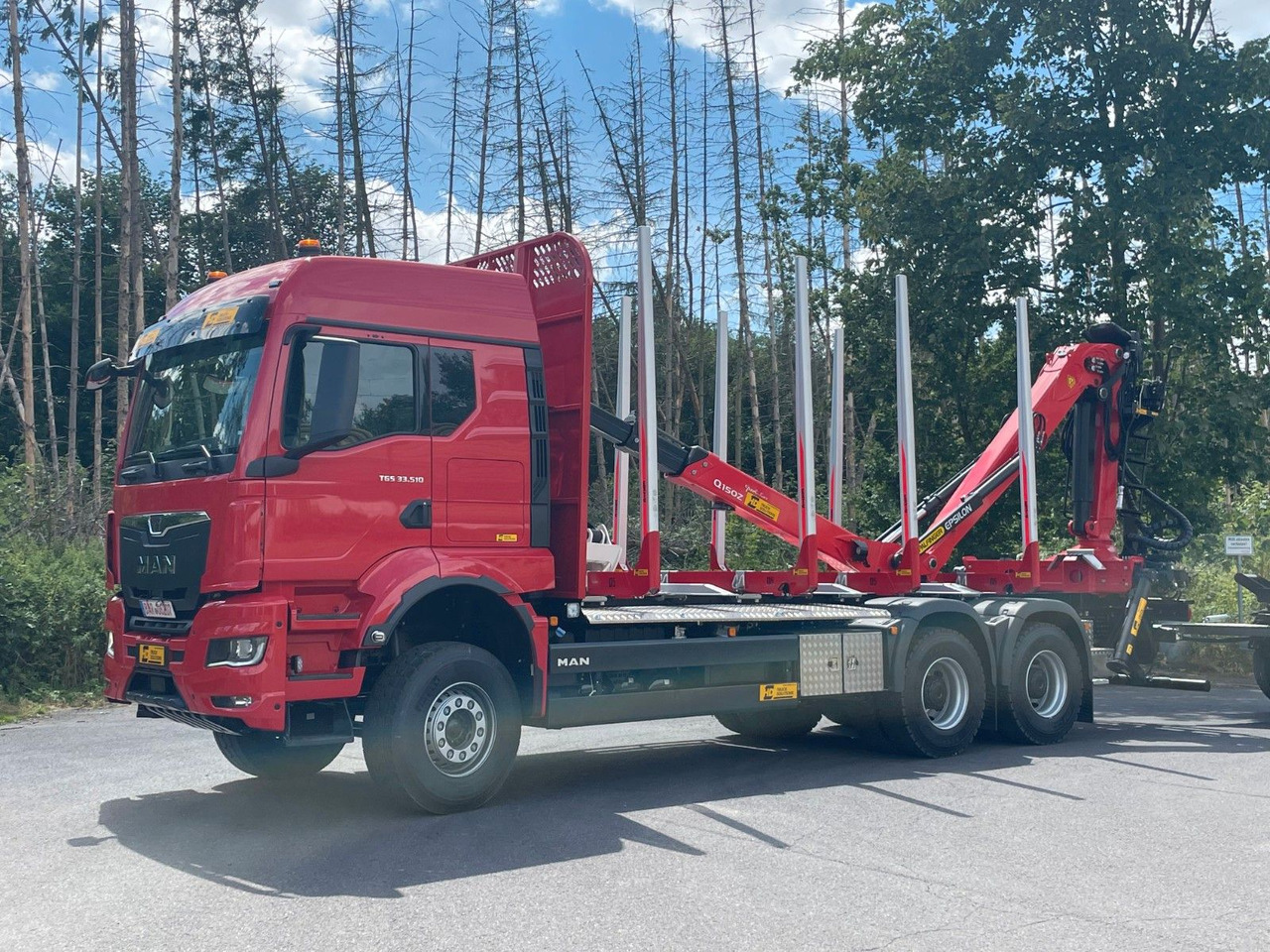 MAN TGS 33.510 6X4 BL Euro6e EPSILON 170Z - Holztransporter, Autokran: das Bild 3 MAN TGS 33.510 6X4 BL Euro6e EPSILON 170Z - Holztransporter, Autokran: das Bild 3