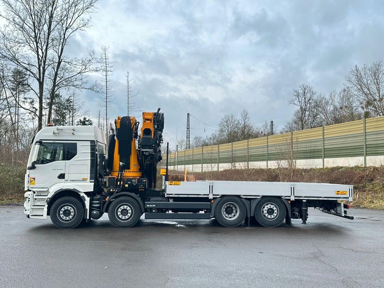 MAN TGS 35.520 8X2 Hiab EFFER 955-8s +Jib 6s - Pritsche LKW, Autokran: das Bild 5 MAN TGS 35.520 8X2 Hiab EFFER 955-8s +Jib 6s - Pritsche LKW, Autokran: das Bild 5