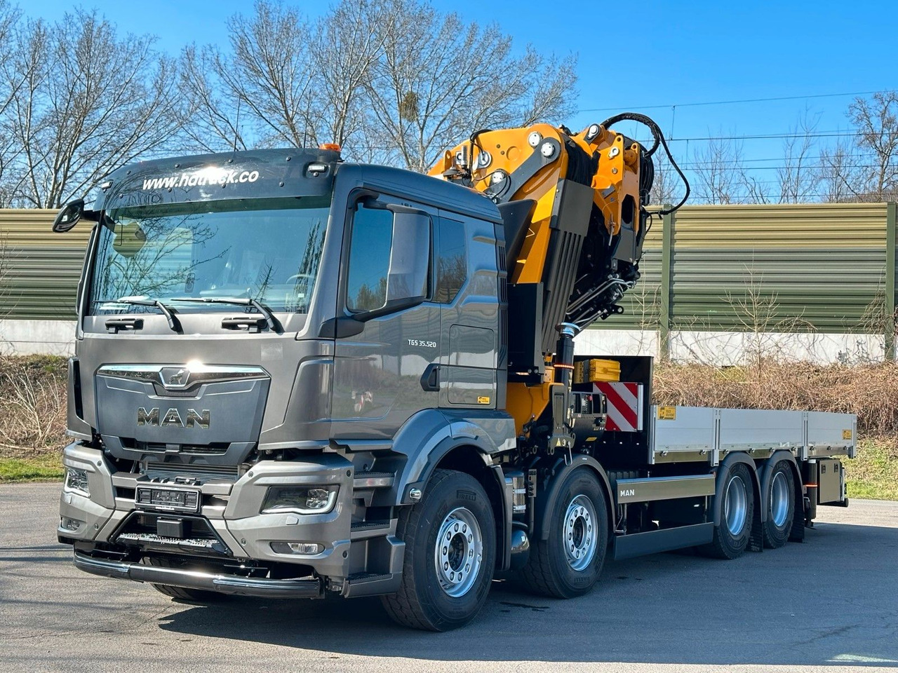 MAN TGS 35.520 8X4 TG 3 EFFER 955-8s +Jib 6sAUTOKRAN - Pritsche LKW, Autokran: das Bild 5 MAN TGS 35.520 8X4 TG 3 EFFER 955-8s +Jib 6sAUTOKRAN - Pritsche LKW, Autokran: das Bild 5