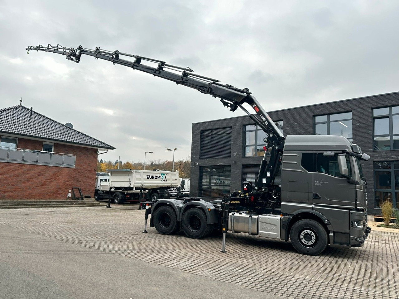 Autokran MAN TGX 26.580 6x4 Kran Hiab 302-6 + Jib-4: das Bild 6