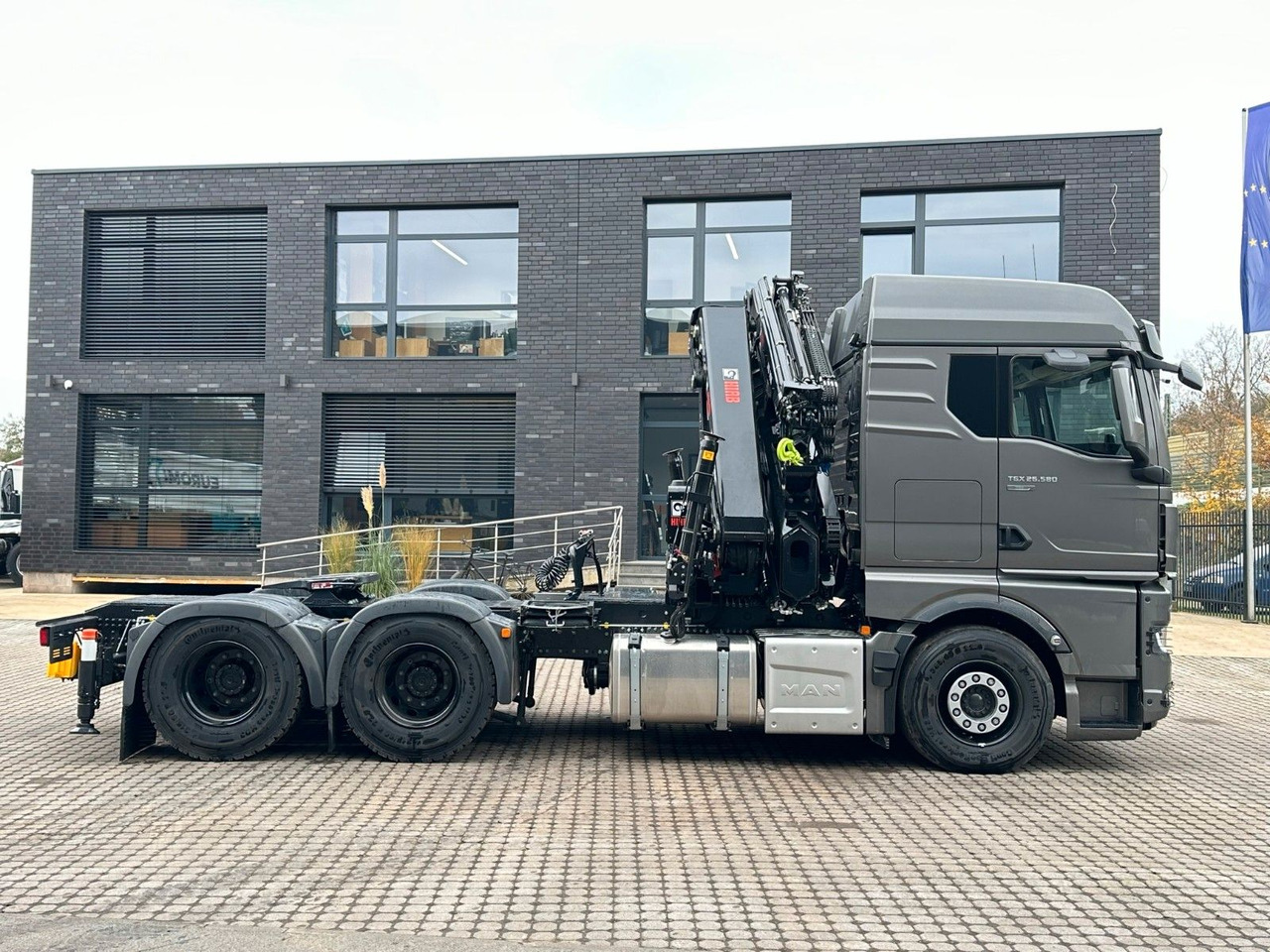 Autokran MAN TGX 26.580 6x4 Kran Hiab 302-6 + Jib-4: das Bild 14