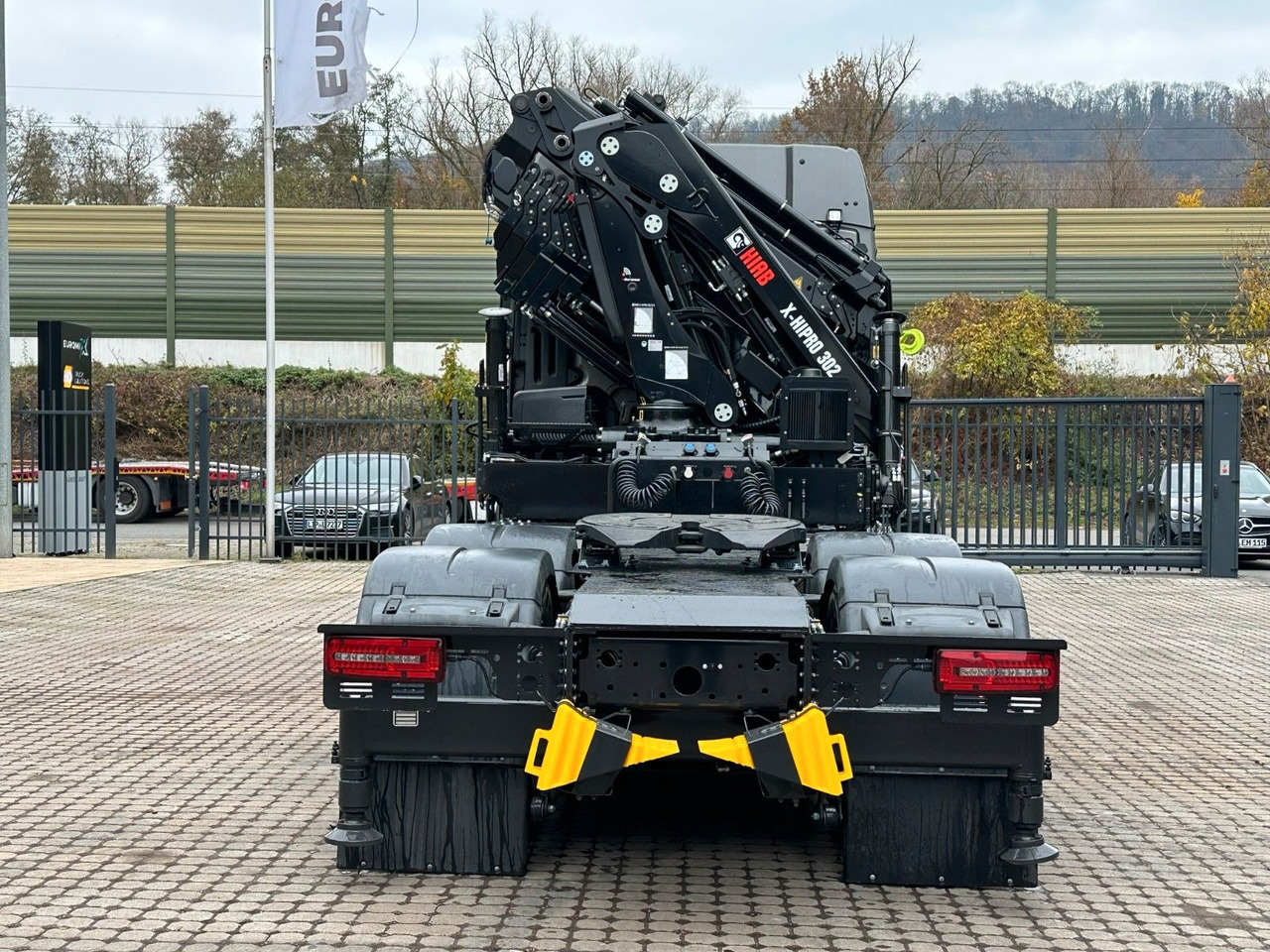 Autokran MAN TGX 26.580 6x4 Kran Hiab 302-6 + Jib-4: das Bild 11