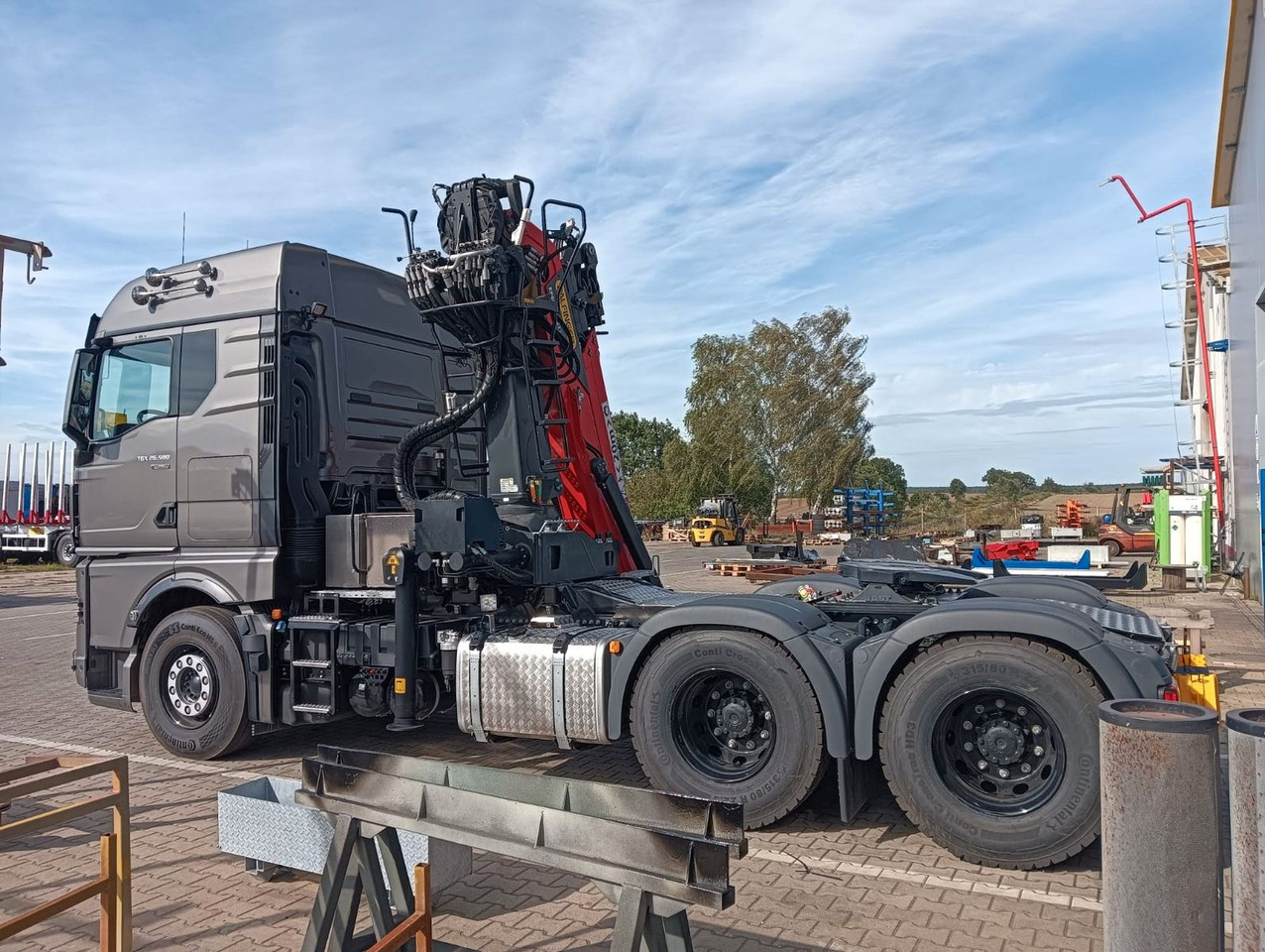 MAN TGX 26.580 6x4 LANGHOLZ EPSILON TZ 17 - Holztransporter, Autokran: das Bild 3 MAN TGX 26.580 6x4 LANGHOLZ EPSILON TZ 17 - Holztransporter, Autokran: das Bild 3