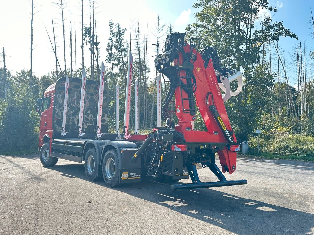 MAN TGX 33.510 6X4 BL Euro6e EPSILON 150 Z - Holztransporter, Autokran: das Bild 5 MAN TGX 33.510 6X4 BL Euro6e EPSILON 150 Z - Holztransporter, Autokran: das Bild 5