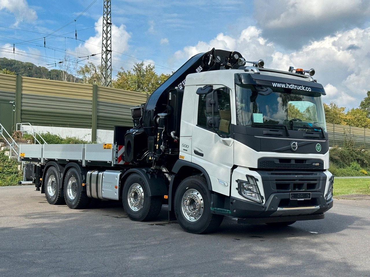 Volvo FMX 500 8x4 EFFER 955-8s + Jib 6s - Autokran: das Bild 1 Volvo FMX 500 8x4 EFFER 955-8s + Jib 6s - Autokran: das Bild 1