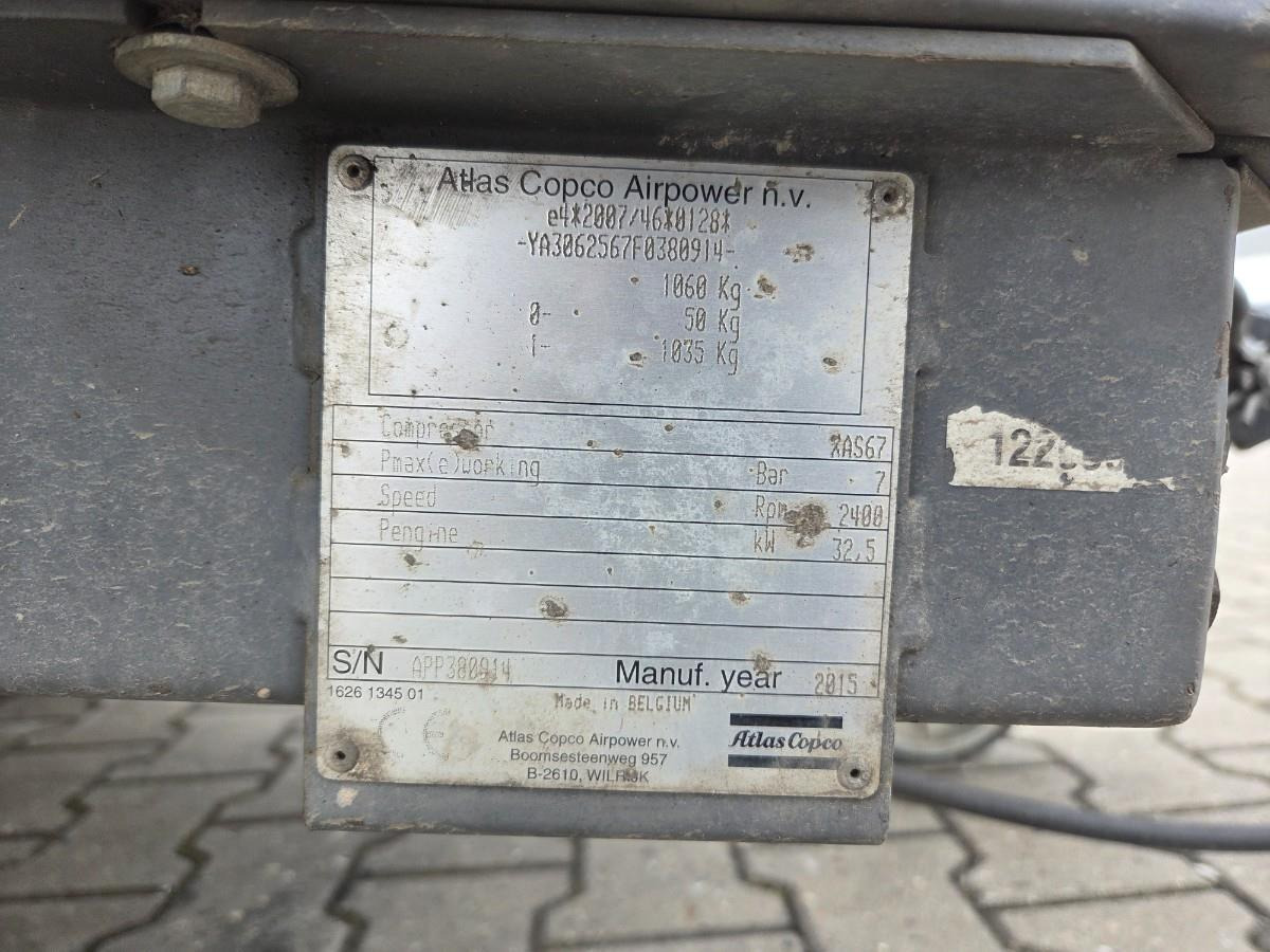 Atlas Copco XAS67 Compressor - Luftkompressor: das Bild 4 Atlas Copco XAS67 Compressor - Luftkompressor: das Bild 4