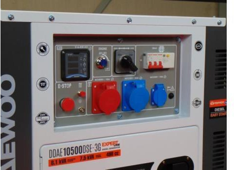 Daewoo DDAE10500DSE-3G Diesel Stroomgenerator (Nieuw) - Stromgenerator: das Bild 3 Daewoo DDAE10500DSE-3G Diesel Stroomgenerator (Nieuw) - Stromgenerator: das Bild 3