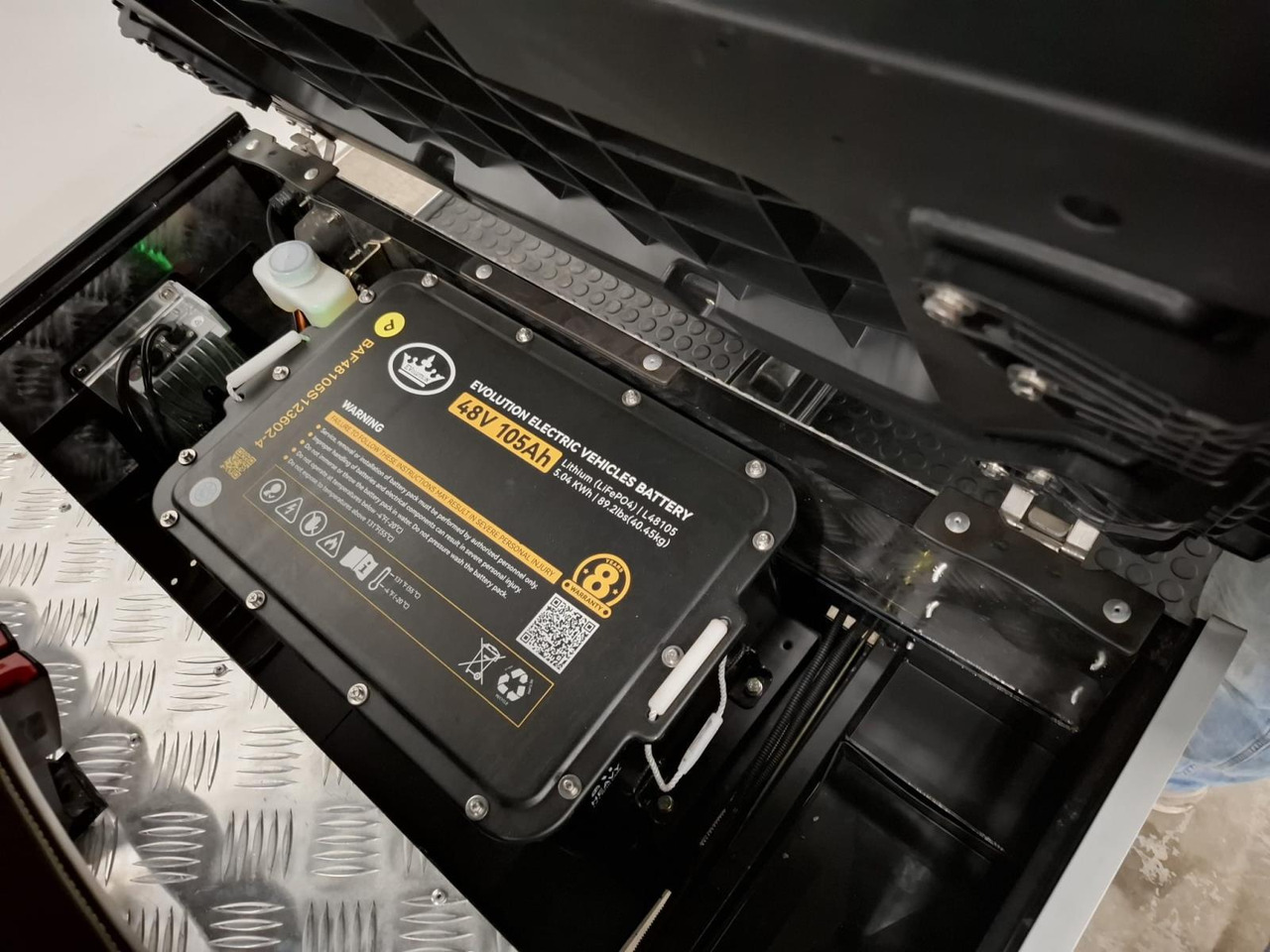 Golfmobil HDK Bensel BSN700R met Kiep Laadbak 2025 FTP-69-K: das Bild 9