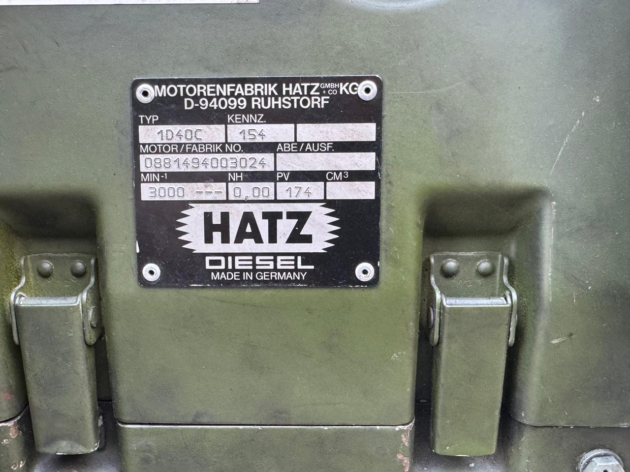 Kirsch Generator met Hatz 1040C Diesel - Stromgenerator: das Bild 5 Kirsch Generator met Hatz 1040C Diesel - Stromgenerator: das Bild 5