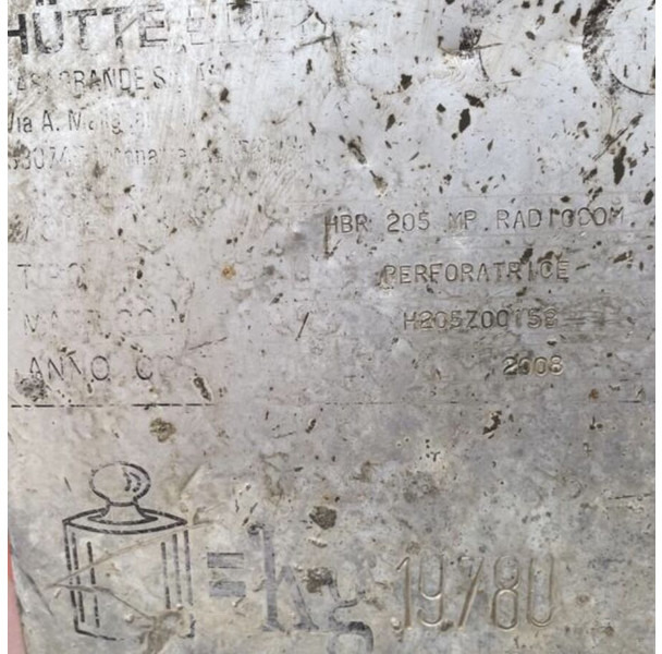 Hütte HBR 205 - Bohrgerät: das Bild 4 Hütte HBR 205 - Bohrgerät: das Bild 4