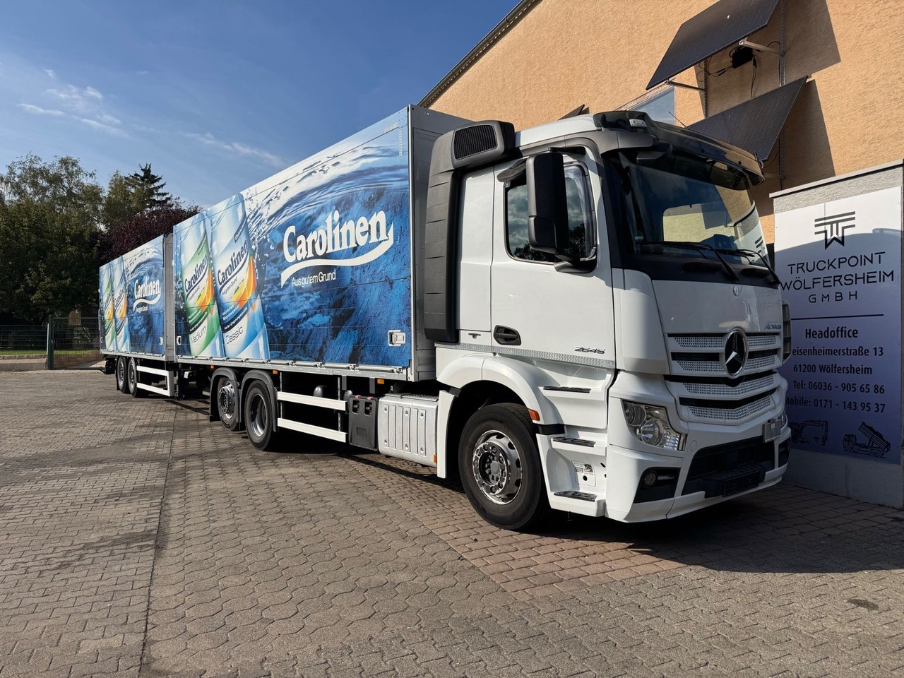 Mercedes-Benz Actros 2645/2xLBW/Retarder/Lenk-Lift/2xAHK - Getränkeaufbau LKW: das Bild 1 Mercedes-Benz Actros 2645/2xLBW/Retarder/Lenk-Lift/2xAHK - Getränkeaufbau LKW: das Bild 1