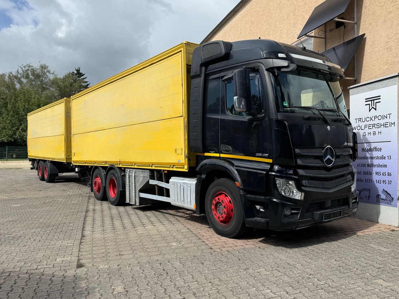 Mercedes-Benz Actros2545/2xLBW/Retarder/Lenk-Lift/Top-Zustand - Getränkeaufbau LKW: das Bild 1 Mercedes-Benz Actros2545/2xLBW/Retarder/Lenk-Lift/Top-Zustand - Getränkeaufbau LKW: das Bild 1