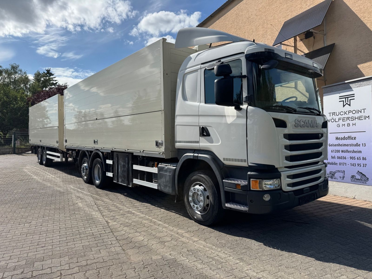 Scania G410/Lenk-Lift/2xLBW/inkl. Anhänger/Tüv-neu - Getränkeaufbau LKW: das Bild 1 Scania G410/Lenk-Lift/2xLBW/inkl. Anhänger/Tüv-neu - Getränkeaufbau LKW: das Bild 1