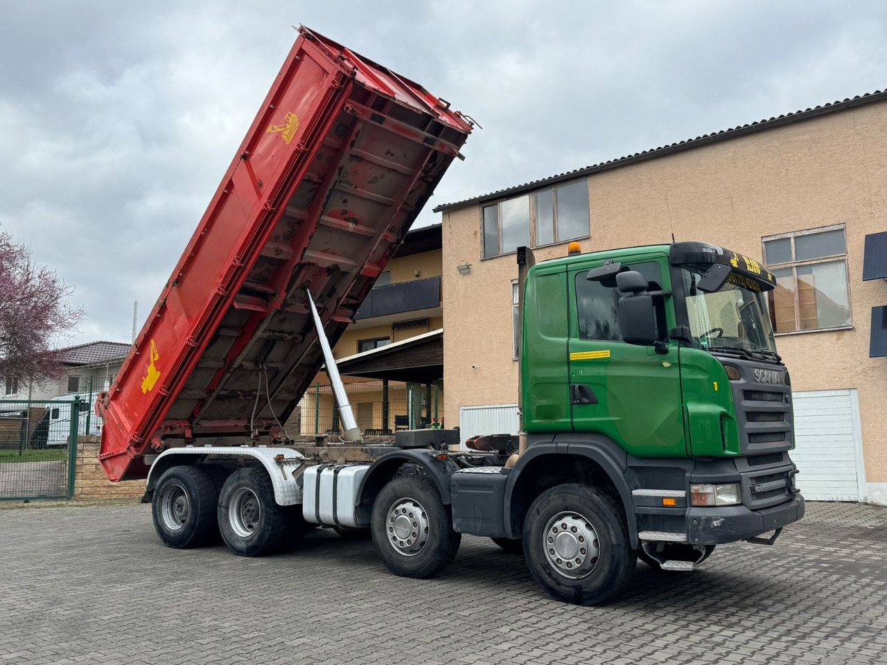 Scania R500/V8/BB/KLIMA/8x4/Dautel/Top-Zustand! - Kipper: das Bild 4 Scania R500/V8/BB/KLIMA/8x4/Dautel/Top-Zustand! - Kipper: das Bild 4