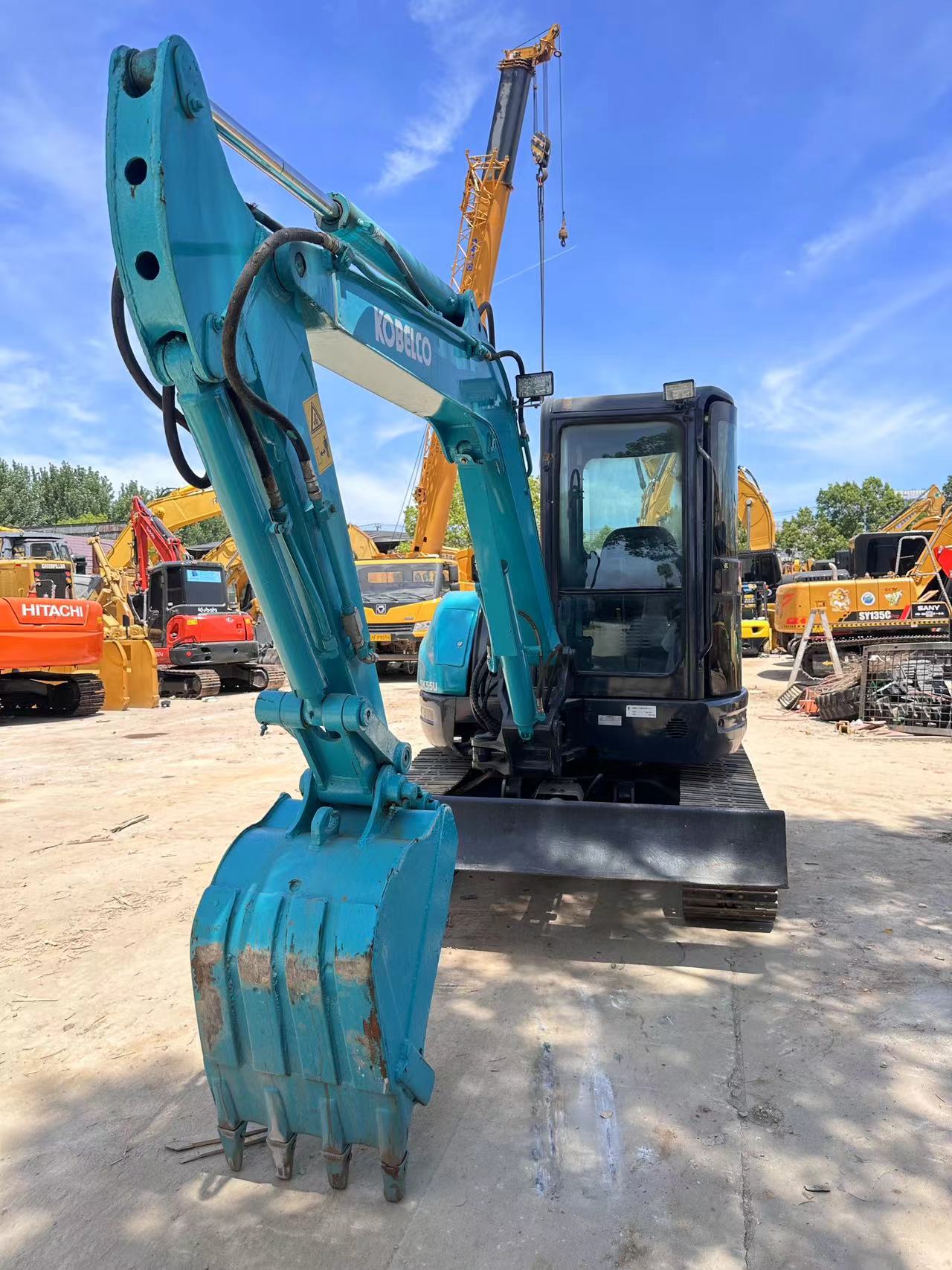 KOBELCO SK55 - Minibagger: das Bild 4 KOBELCO SK55 - Minibagger: das Bild 4