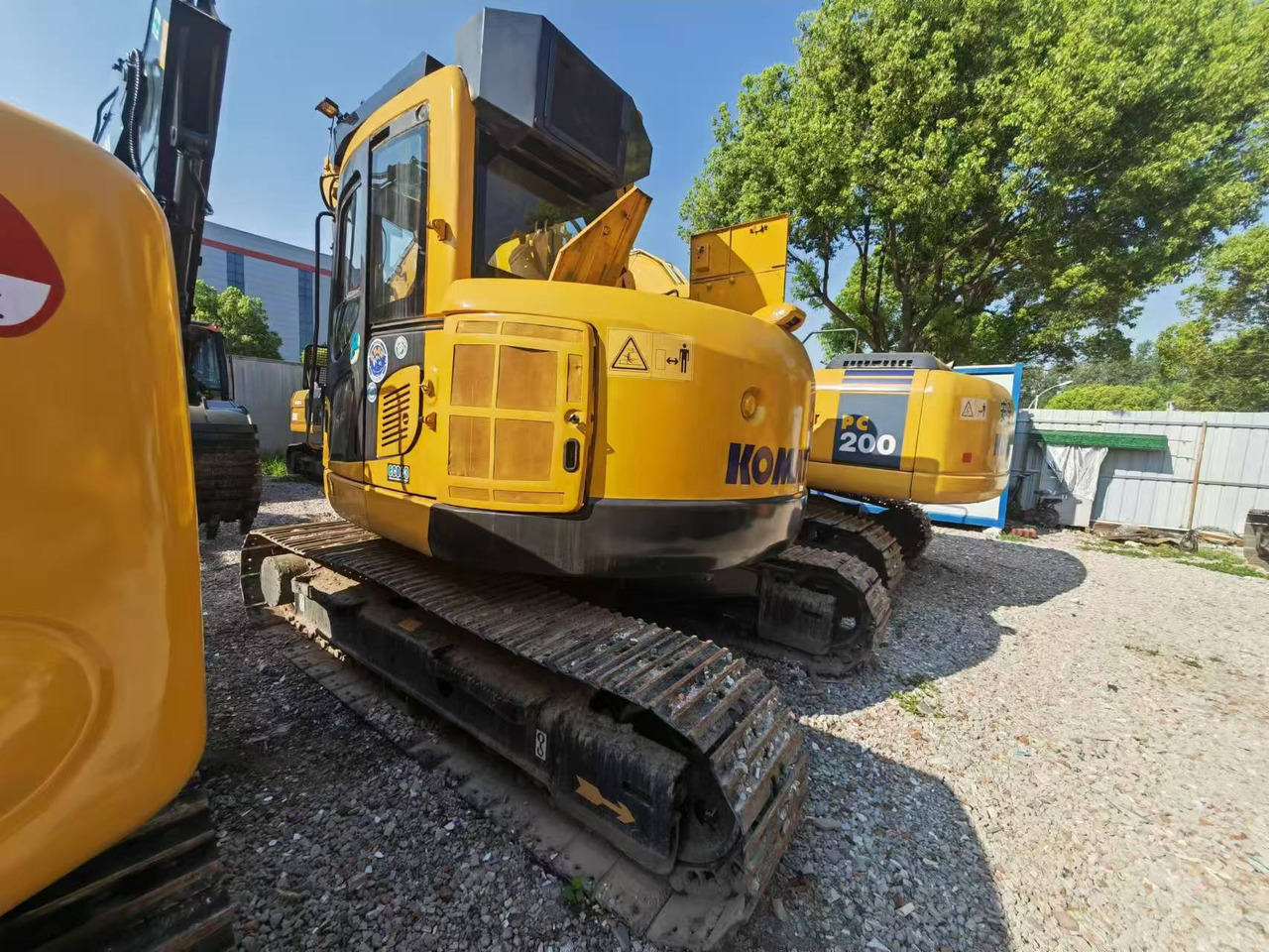 KOMATSU PC138US - Kettenbagger: das Bild 5 KOMATSU PC138US - Kettenbagger: das Bild 5