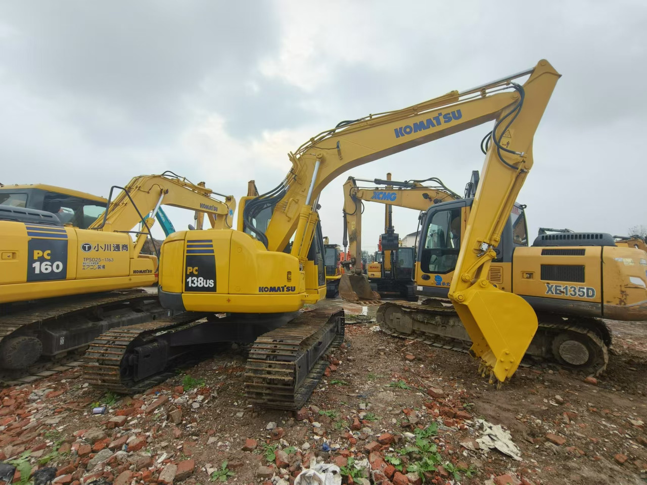 KOMATSU PC138US - Kettenbagger: das Bild 5 KOMATSU PC138US - Kettenbagger: das Bild 5