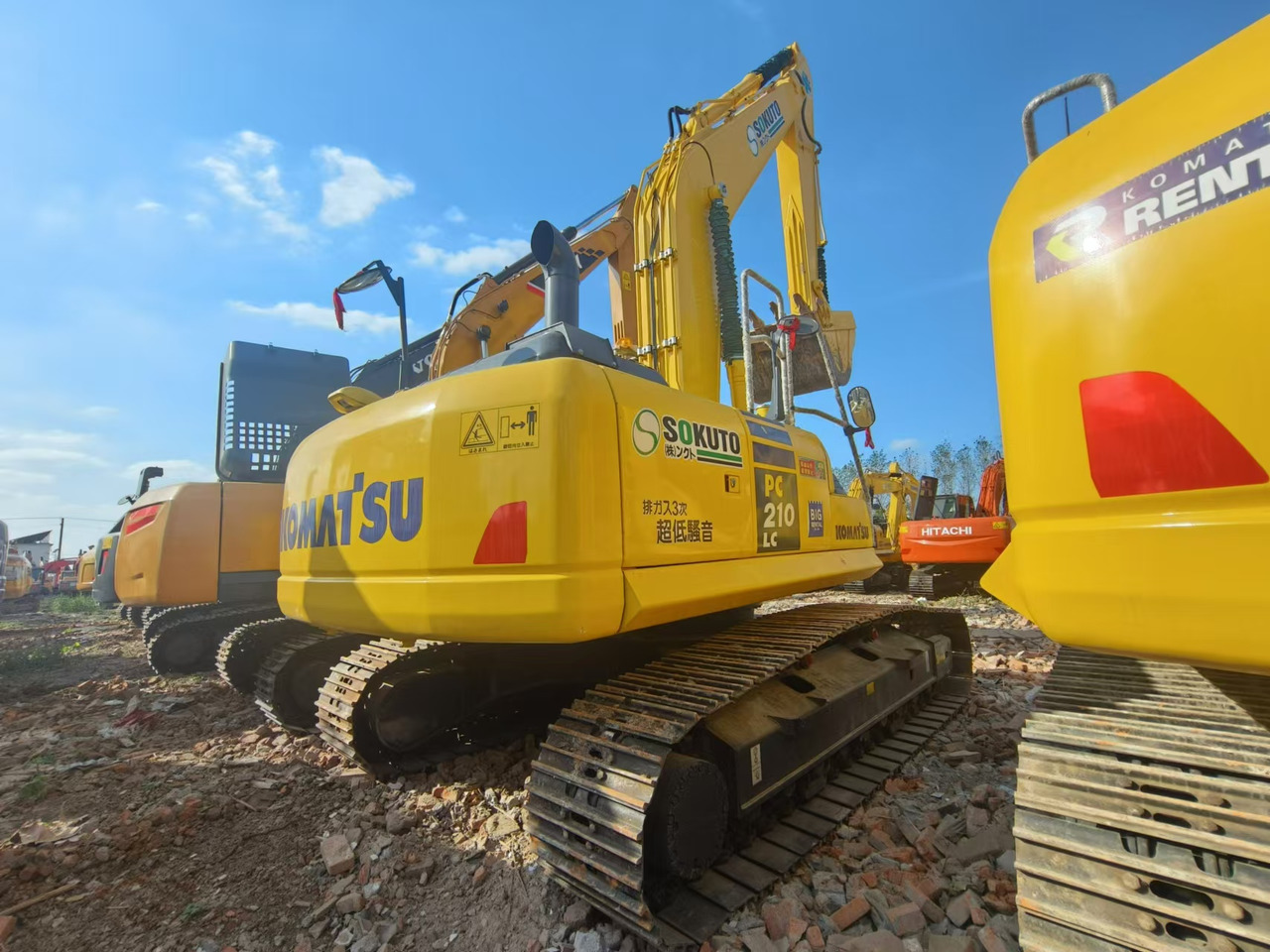 KOMATSU PC210LC-8 - Kettenbagger: das Bild 3 KOMATSU PC210LC-8 - Kettenbagger: das Bild 3