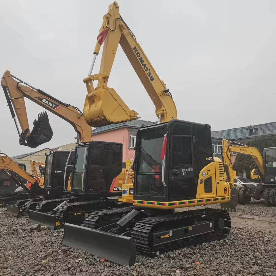 KOMATSU PC70 - Minibagger: das Bild 5 KOMATSU PC70 - Minibagger: das Bild 5