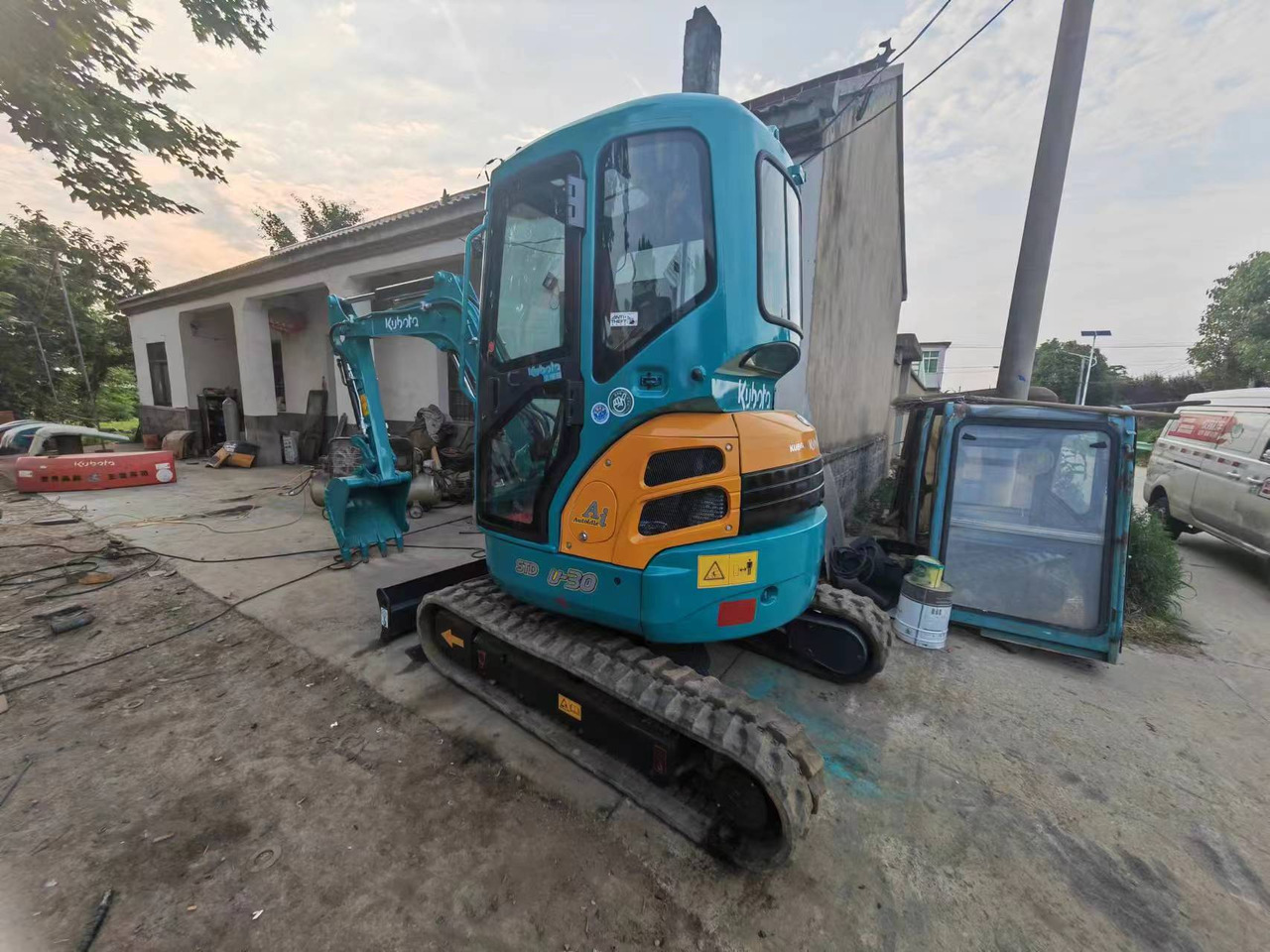 KUBOTA U30 - Minibagger: das Bild 1 KUBOTA U30 - Minibagger: das Bild 1
