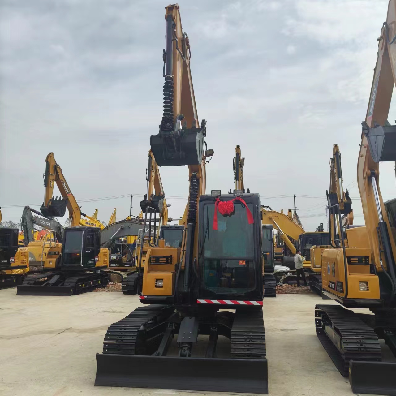 Minibagger SANY SY75C: das Bild 6 Minibagger SANY SY75C: das Bild 6