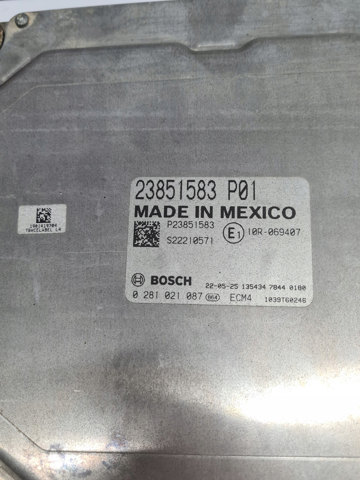 BOSCH KASETA KOMPUTER SILNIKA TURBO COMPOUND I-SAVE RENAULT GAMA T RANGE 23851583 - Steuergerät für LKW: das Bild 5 BOSCH KASETA KOMPUTER SILNIKA TURBO COMPOUND I-SAVE RENAULT GAMA T RANGE 23851583 - Steuergerät für LKW: das Bild 5