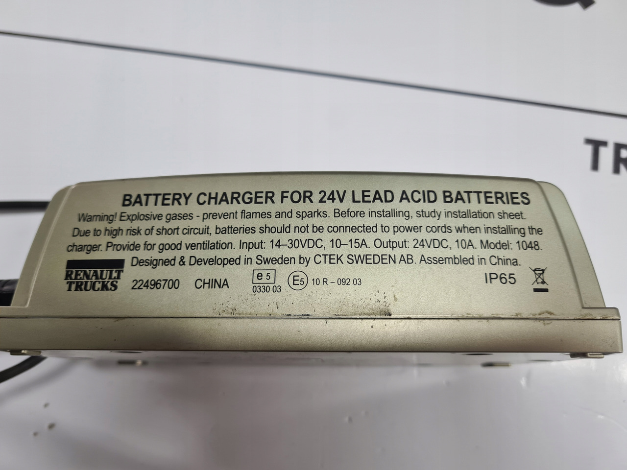 RENAULT REGULATOR NAPIĘCIA AKUMULATORA RENAULT GAMA RANGE T EVO - Elektrische Ausrüstung für LKW: das Bild 4 RENAULT REGULATOR NAPIĘCIA AKUMULATORA RENAULT GAMA RANGE T EVO - Elektrische Ausrüstung für LKW: das Bild 4