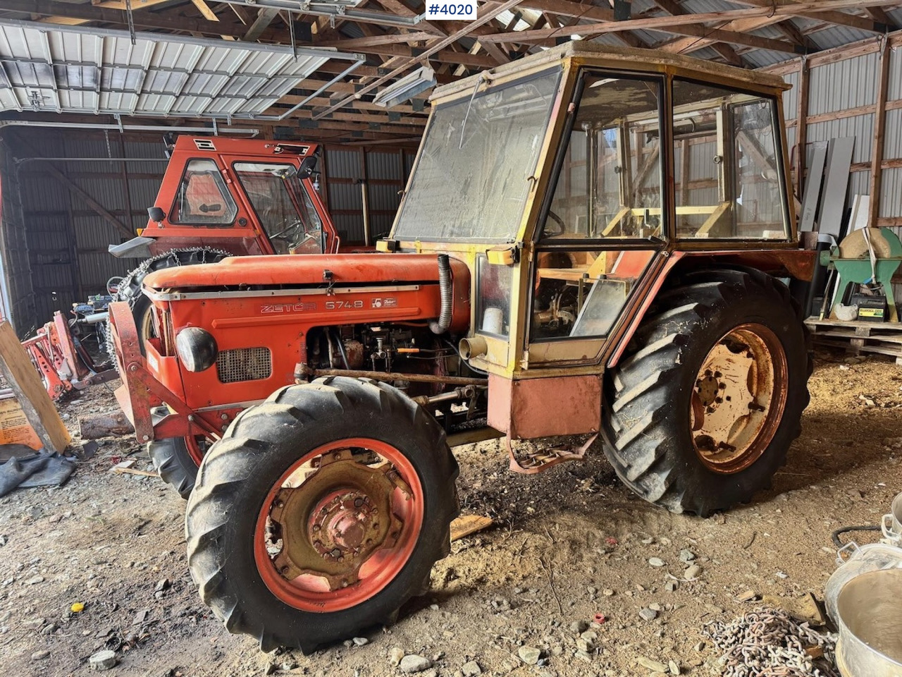 1978 Zetor 6748 4x4. (Needs some repairs) - Traktor: das Bild 2 1978 Zetor 6748 4x4. (Needs some repairs) - Traktor: das Bild 2