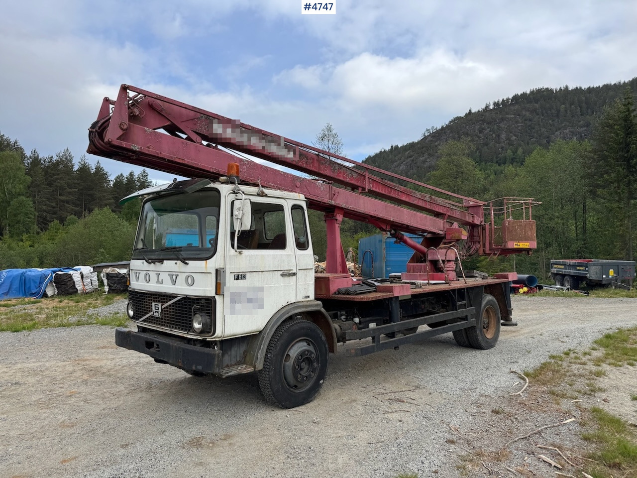 1979 Volvo F 613 w/lift - LKW mit Arbeitsbühne: das Bild 1 1979 Volvo F 613 w/lift - LKW mit Arbeitsbühne: das Bild 1
