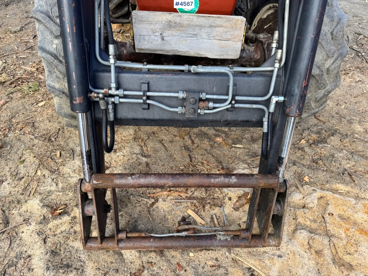 Traktor 1982 Fiat 640DT Tractor w/ Front loader.: das Bild 15