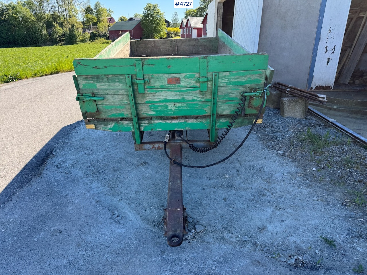 1984 Foss Eik - Landwirtschaftlicher Anhänger: das Bild 2 1984 Foss Eik - Landwirtschaftlicher Anhänger: das Bild 2