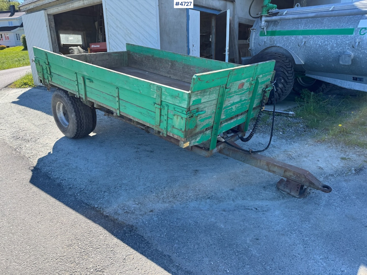 1984 Foss Eik - Landwirtschaftlicher Anhänger: das Bild 1 1984 Foss Eik - Landwirtschaftlicher Anhänger: das Bild 1