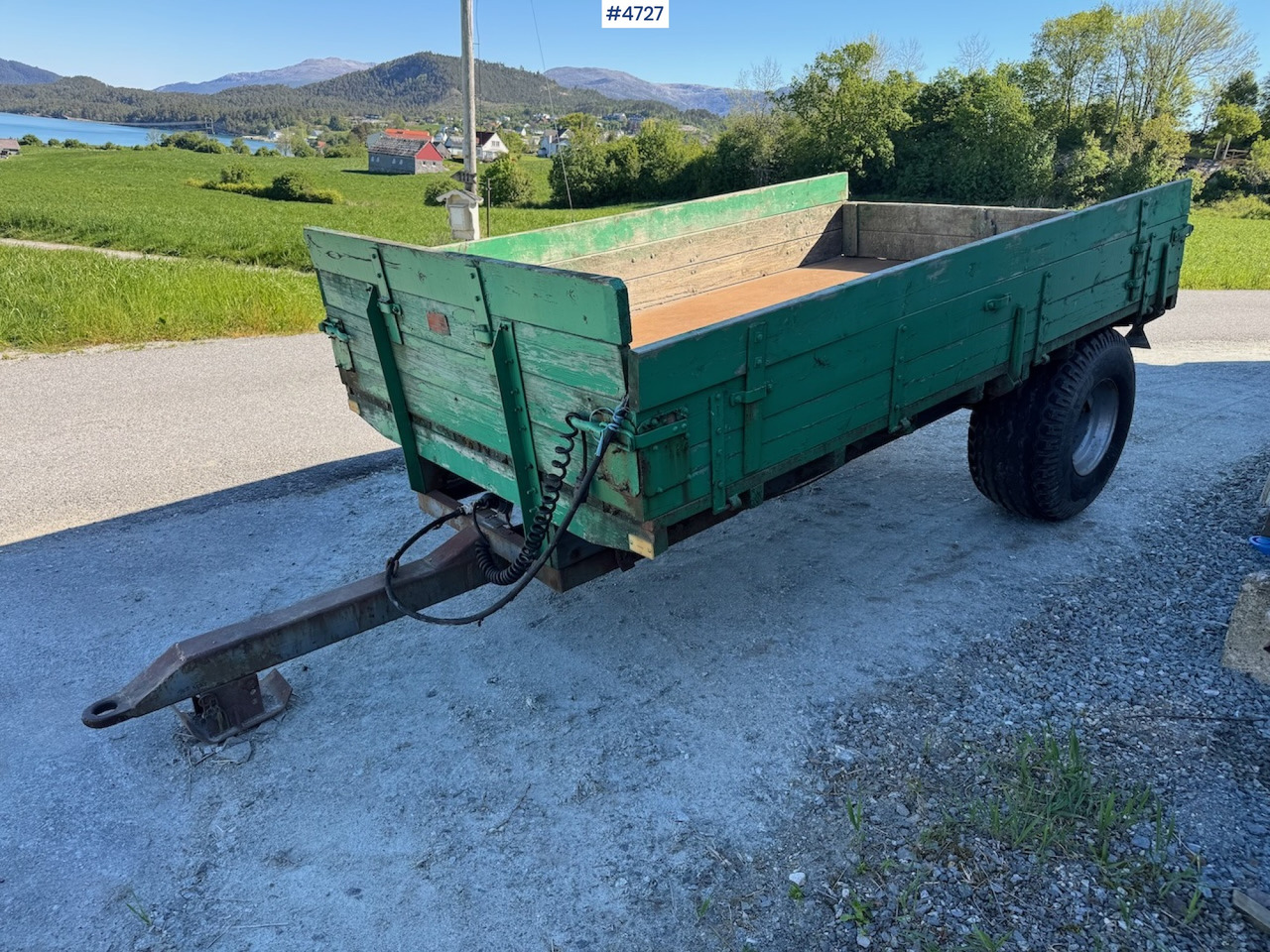 1984 Foss Eik - Landwirtschaftlicher Anhänger: das Bild 5 1984 Foss Eik - Landwirtschaftlicher Anhänger: das Bild 5