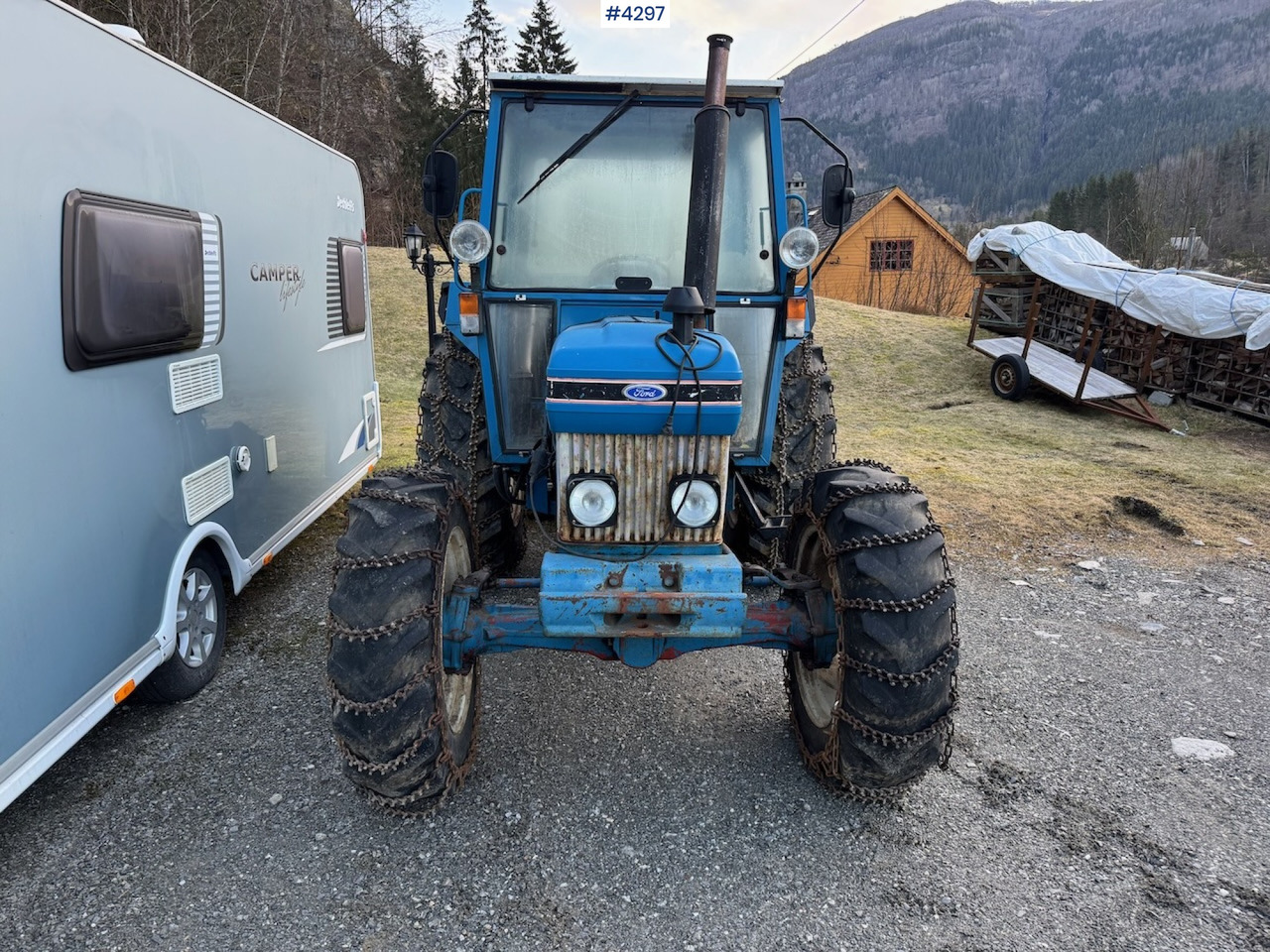 1986 Ford 4610 - Traktor: das Bild 3 1986 Ford 4610 - Traktor: das Bild 3