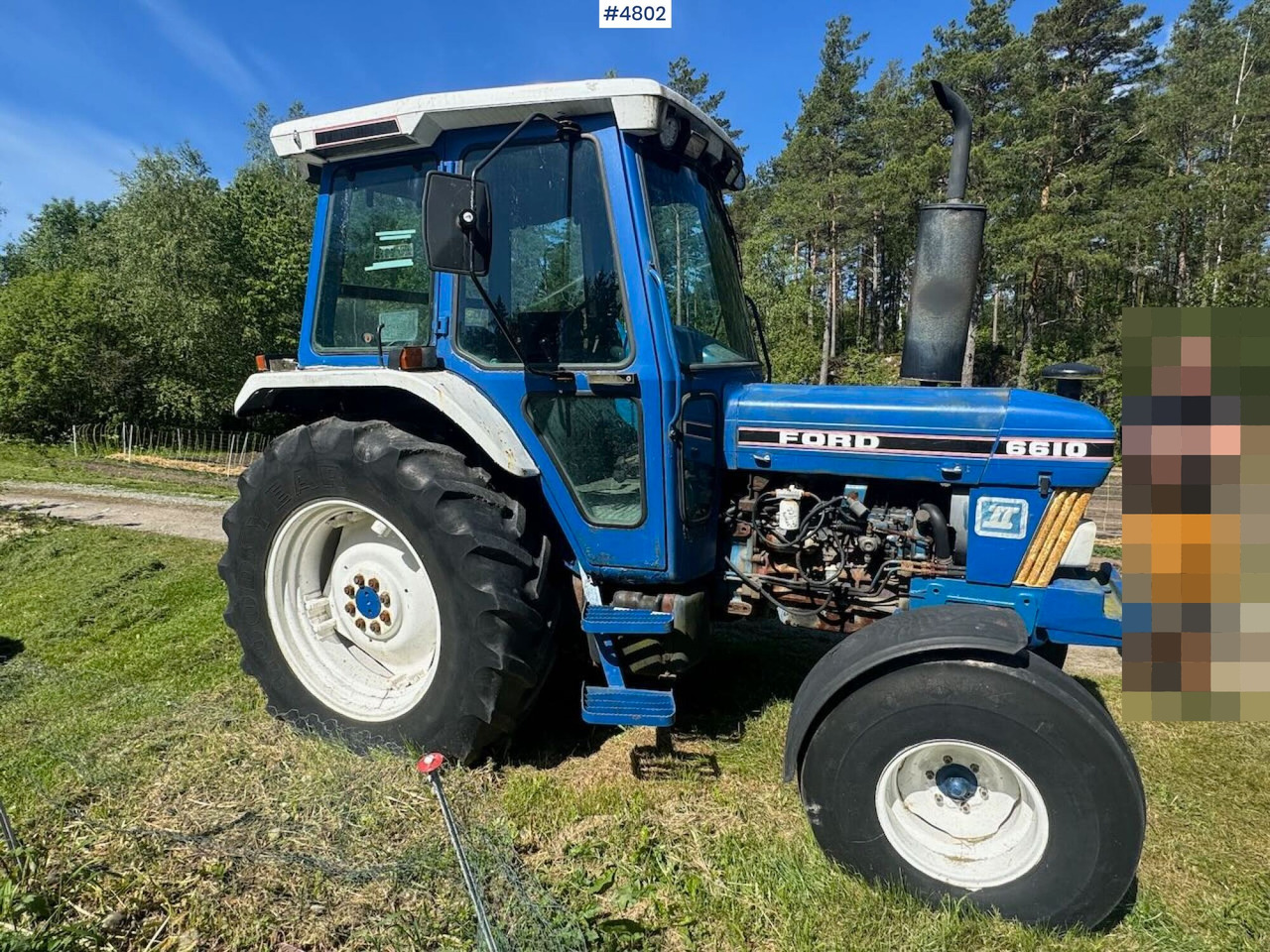 1987 Ford 6610. repair object. - Traktor: das Bild 4 1987 Ford 6610. repair object. - Traktor: das Bild 4