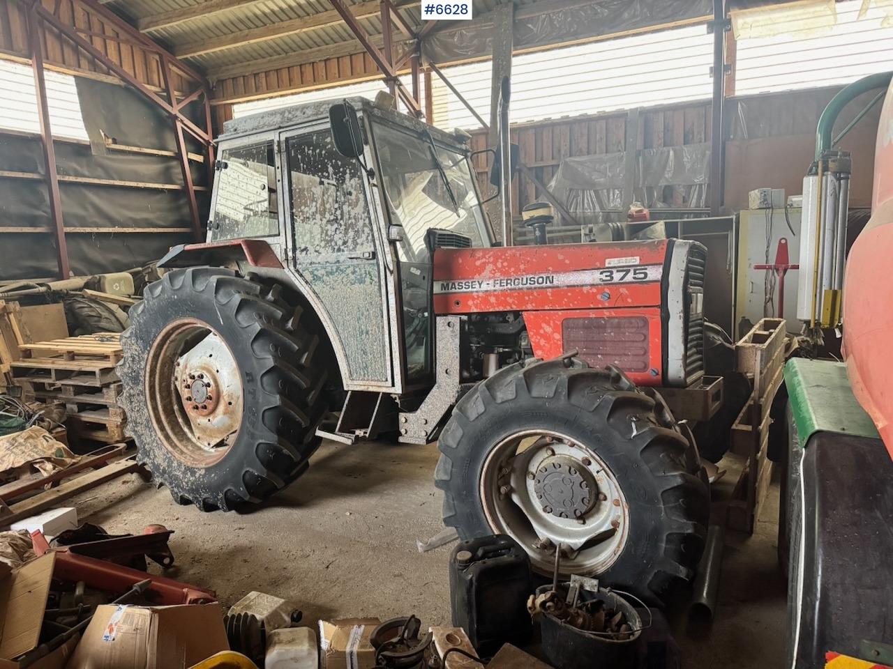 1990 Massey Ferguson 375 4x4 Tractor. - Traktor: das Bild 1 1990 Massey Ferguson 375 4x4 Tractor. - Traktor: das Bild 1