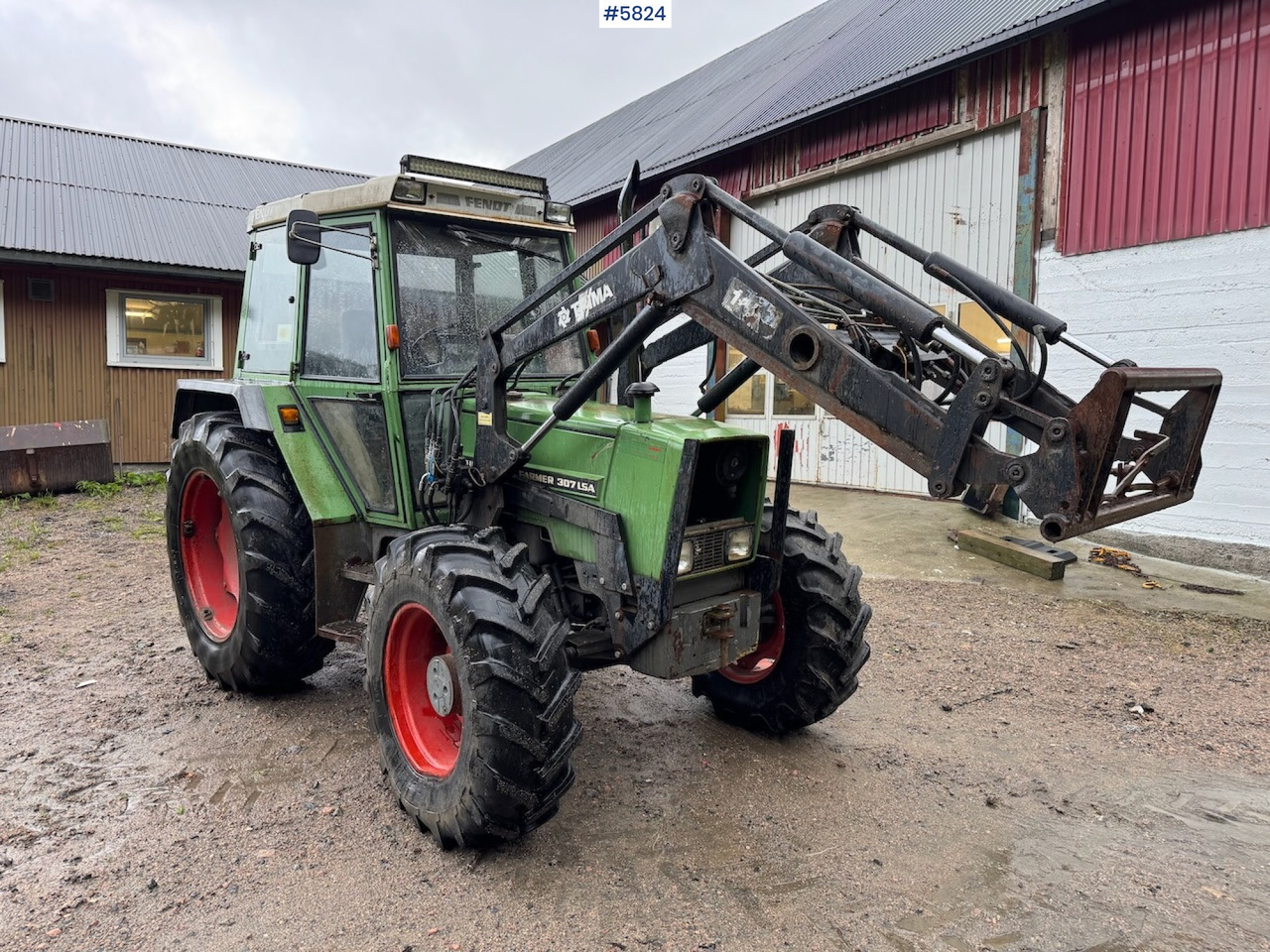 1991 Fendt Farmer 307 LSA w/ front loader. - Traktor: das Bild 4 1991 Fendt Farmer 307 LSA w/ front loader. - Traktor: das Bild 4
