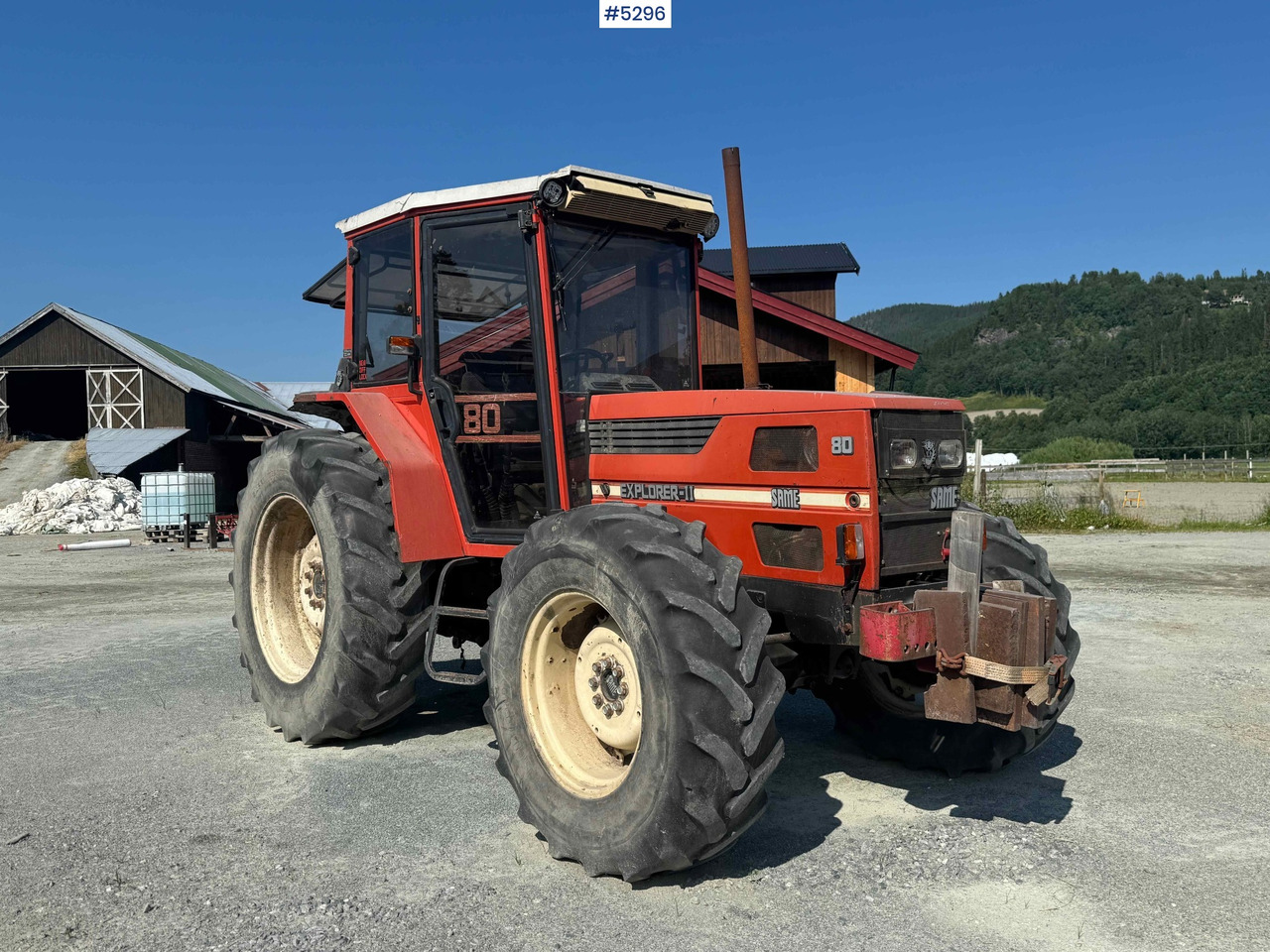1992 SAME explorer 80 tractor. WATCH VIDEO! - Traktor: das Bild 1 1992 SAME explorer 80 tractor. WATCH VIDEO! - Traktor: das Bild 1