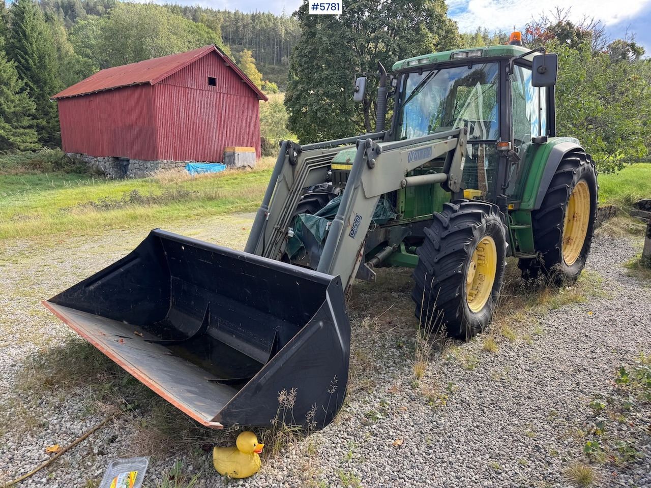 1993 John Deere 6300 w/ front loader and plow plate. - Traktor: das Bild 2 1993 John Deere 6300 w/ front loader and plow plate. - Traktor: das Bild 2