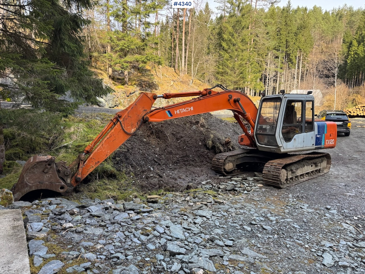 1994 Hitachi EX120-2 - Bagger: das Bild 1 1994 Hitachi EX120-2 - Bagger: das Bild 1