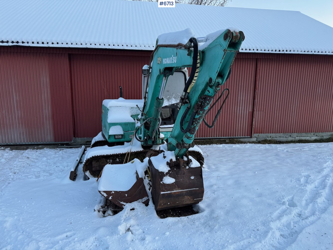 Bagger 1994 Komatsu PC 95 w/ 2 buckets.: das Bild 8