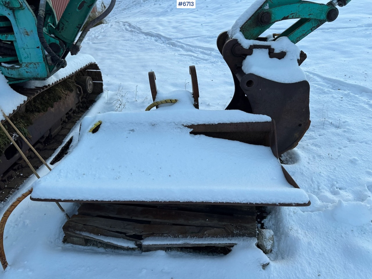 Bagger 1994 Komatsu PC 95 w/ 2 buckets.: das Bild 11