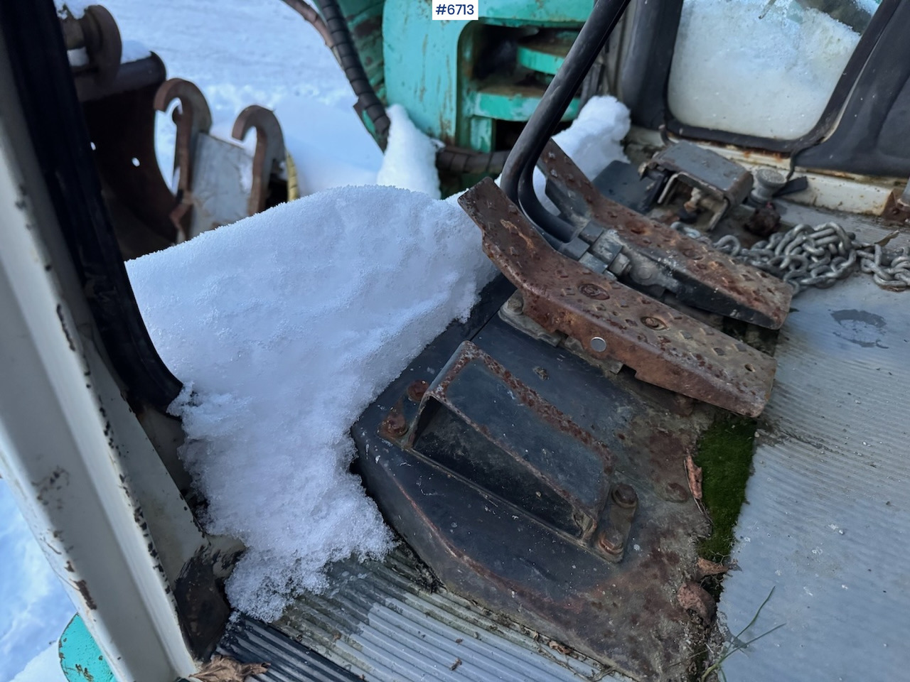 Bagger 1994 Komatsu PC 95 w/ 2 buckets.: das Bild 18