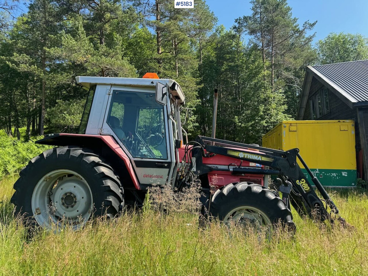 1994 Massey Ferguson 3075 4x4 w/ front loader - Traktor: das Bild 4 1994 Massey Ferguson 3075 4x4 w/ front loader - Traktor: das Bild 4