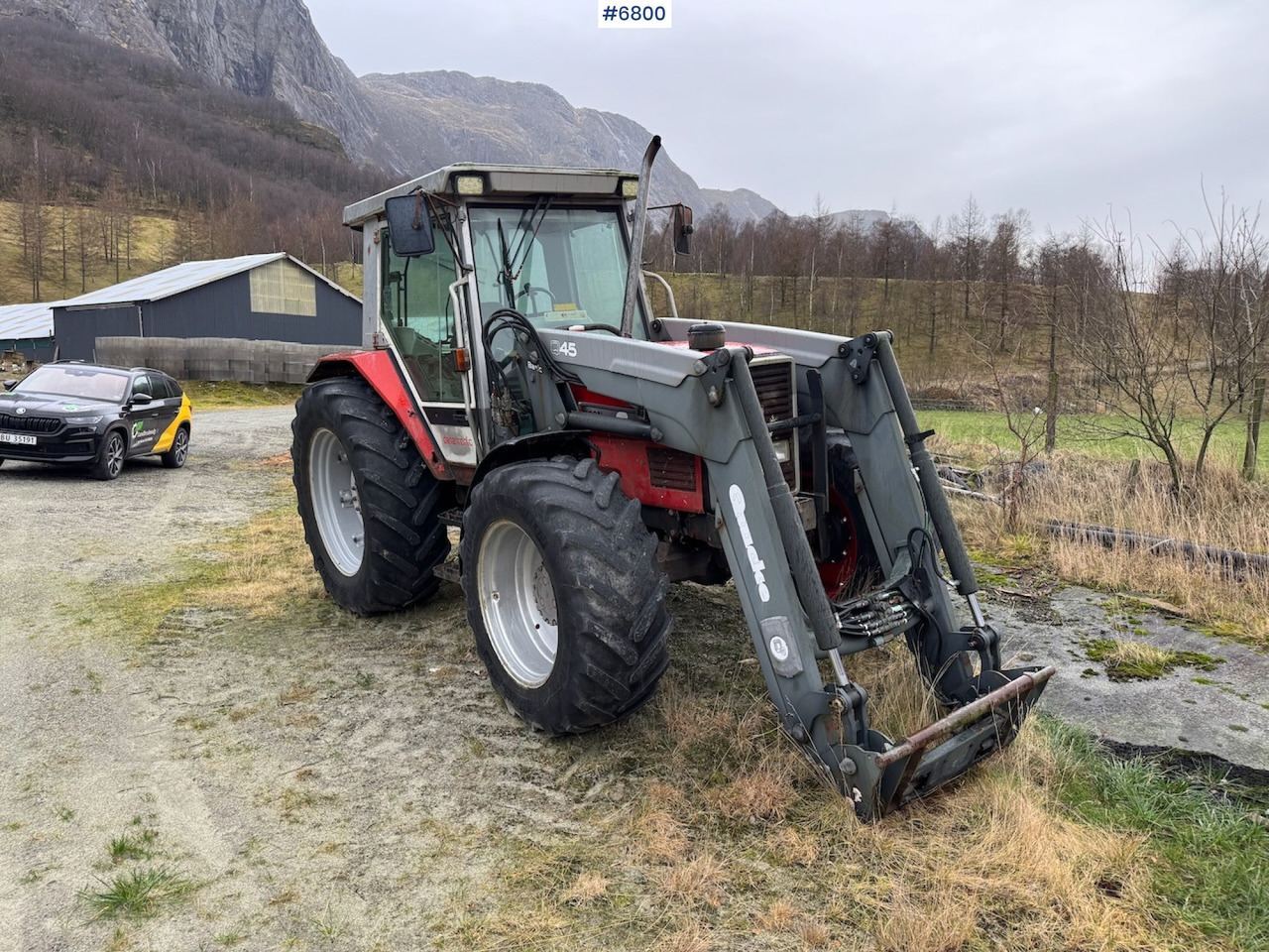 1995 Massey Ferguson 3075 w/ front loader. - Traktor: das Bild 5 1995 Massey Ferguson 3075 w/ front loader. - Traktor: das Bild 5