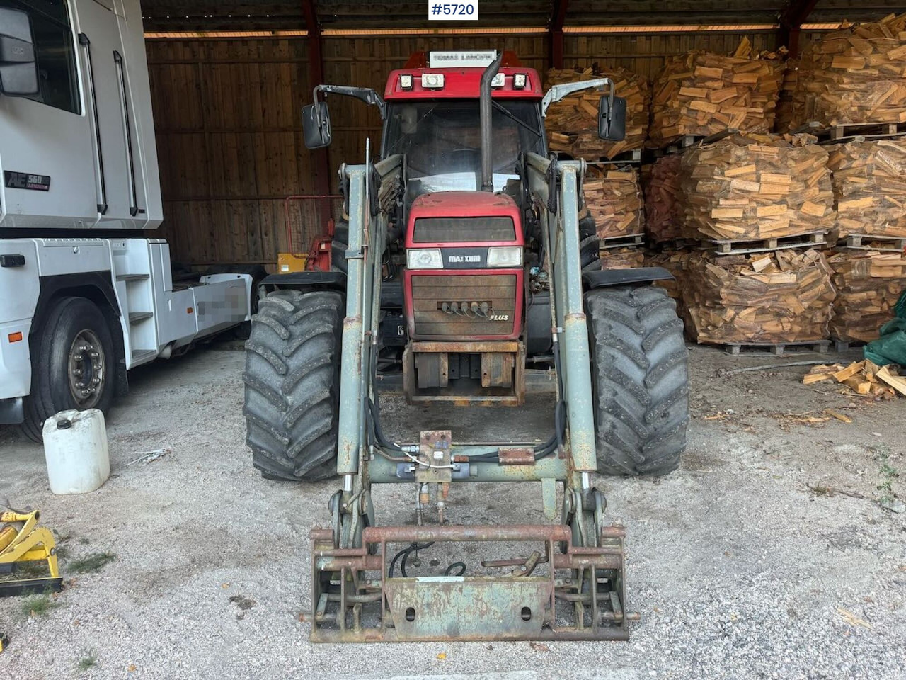 Traktor 1996 Case 5140 4x4 w/ Quicke front loader: das Bild 14