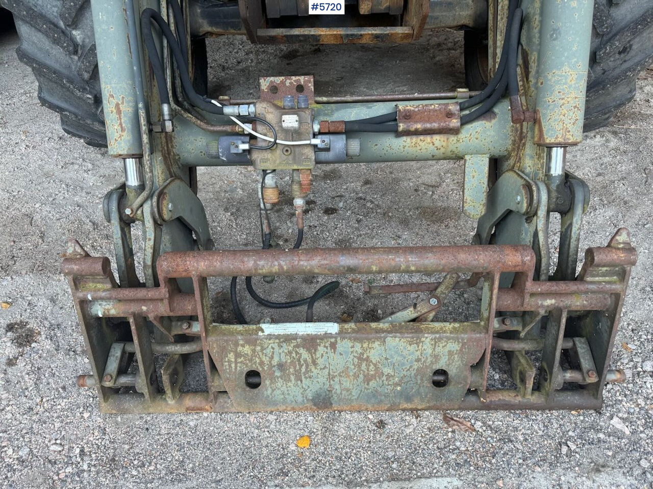 Traktor 1996 Case 5140 4x4 w/ Quicke front loader: das Bild 16