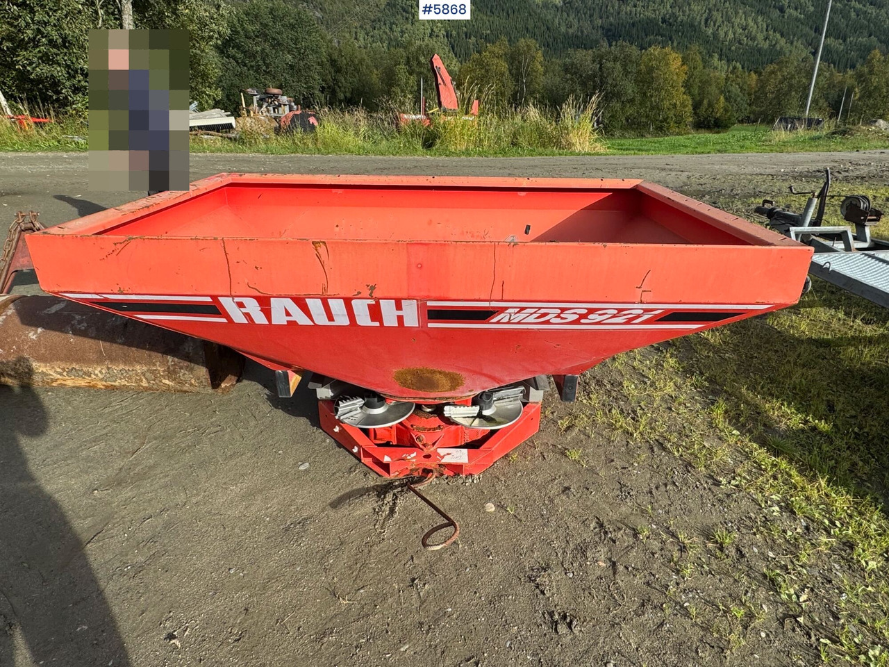 1997 Rauch MDS 921 Fertilizer spreader, partial repair project - Düngerstreuer: das Bild 1 1997 Rauch MDS 921 Fertilizer spreader, partial repair project - Düngerstreuer: das Bild 1